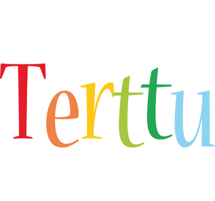 Terttu birthday logo