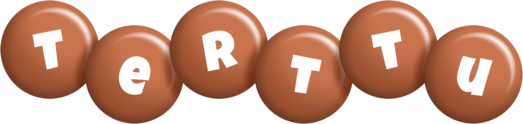 Terttu candy-brown logo