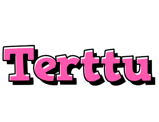 Terttu girlish logo