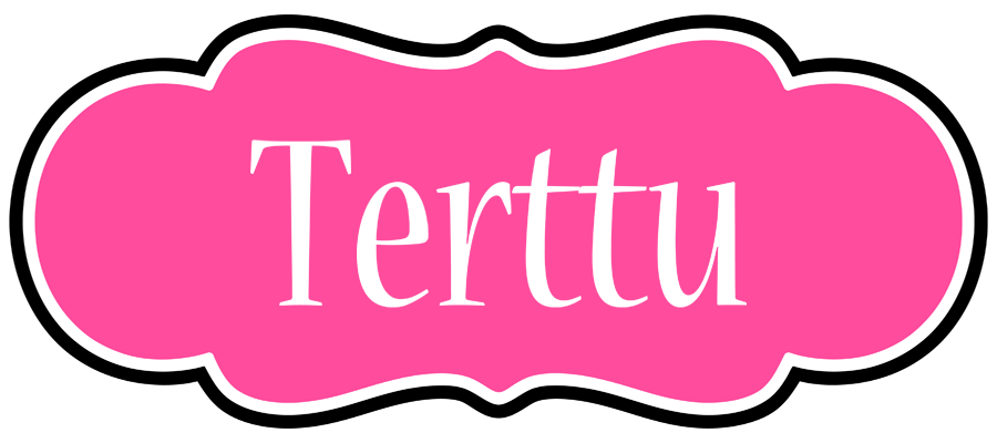 Terttu invitation logo