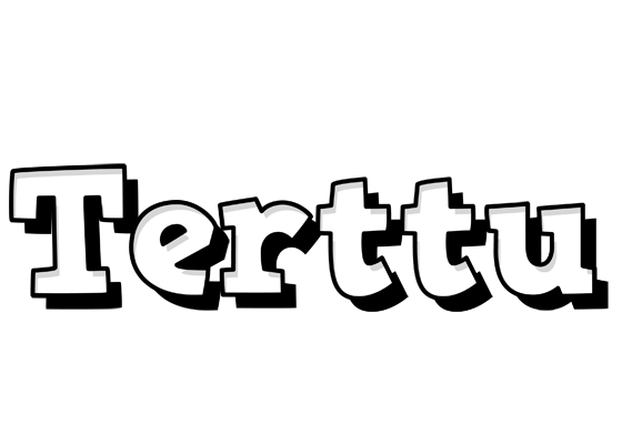 Terttu snowing logo
