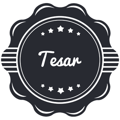 Tesar badge logo