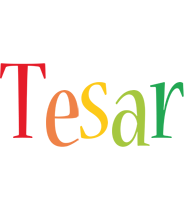 Tesar birthday logo