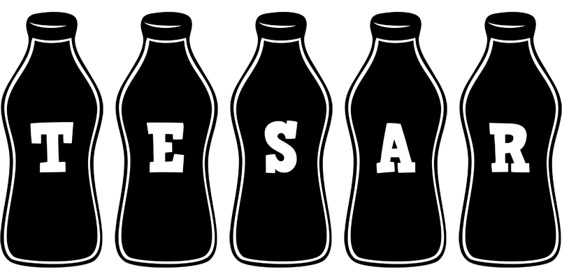 Tesar bottle logo