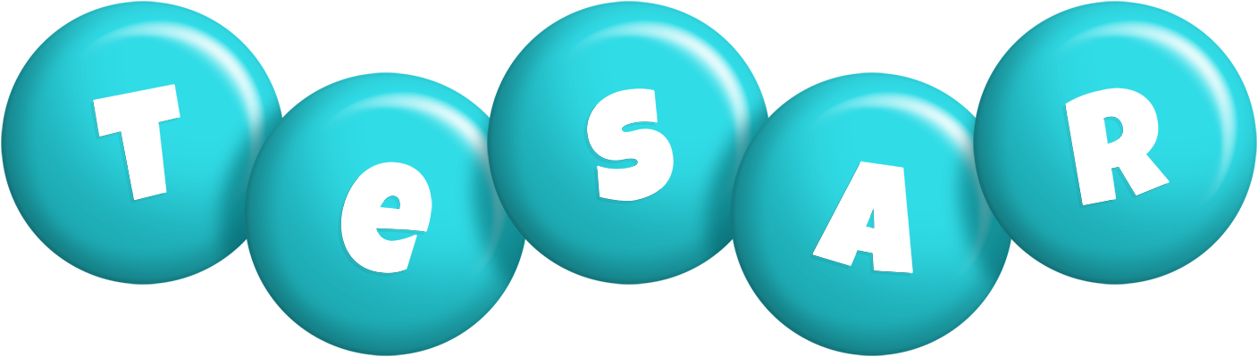 Tesar candy-azur logo