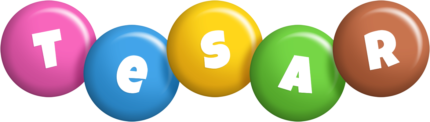 Tesar candy logo