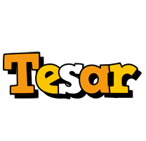 Tesar cartoon logo