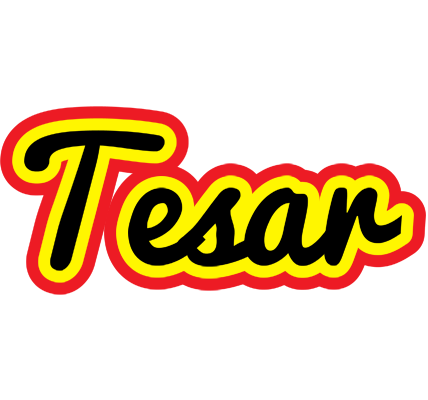 Tesar flaming logo