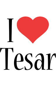 Tesar i-love logo