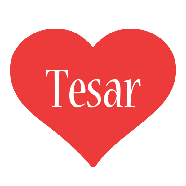 Tesar love logo