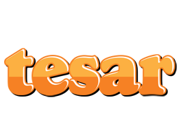 Tesar orange logo