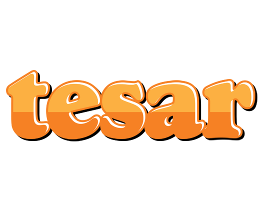 Tesar orange logo