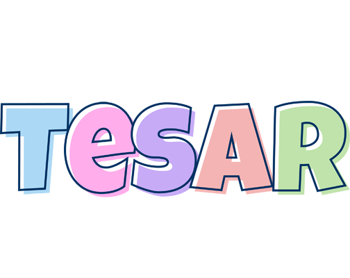 Tesar pastel logo