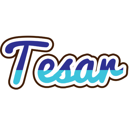 Tesar raining logo