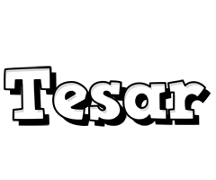 Tesar snowing logo