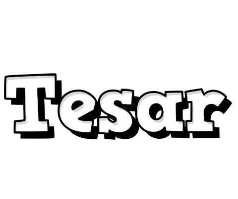 Tesar snowing logo