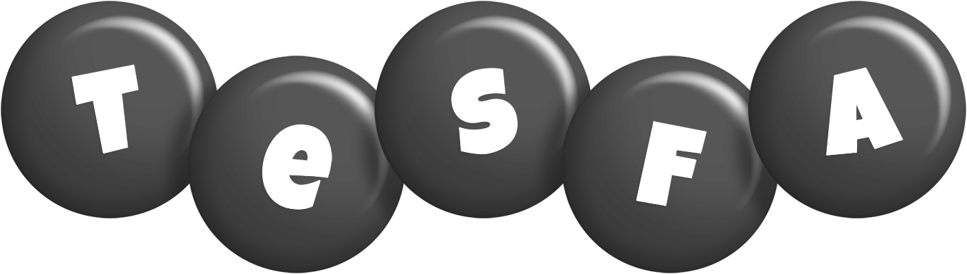 Tesfa candy-black logo