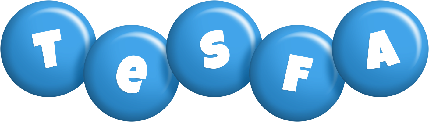 Tesfa candy-blue logo