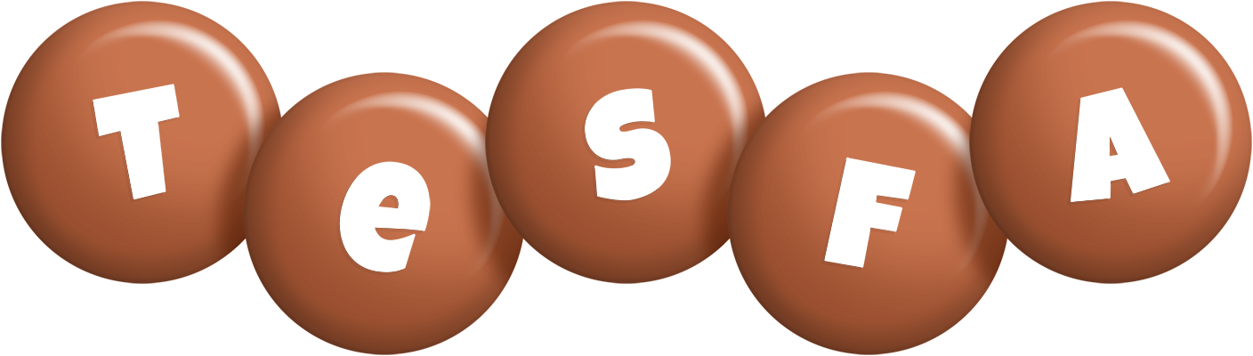 Tesfa candy-brown logo