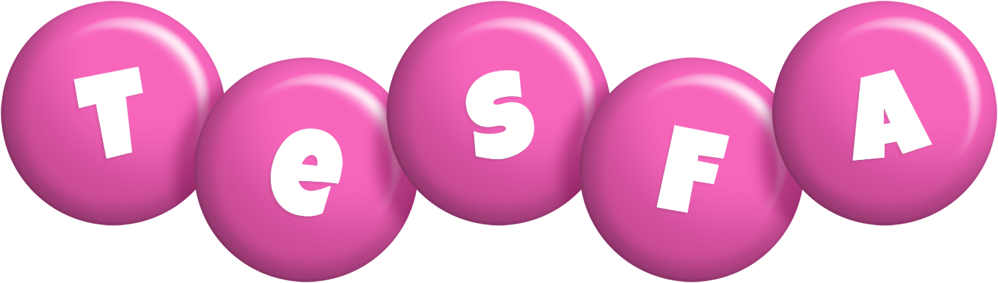 Tesfa candy-pink logo