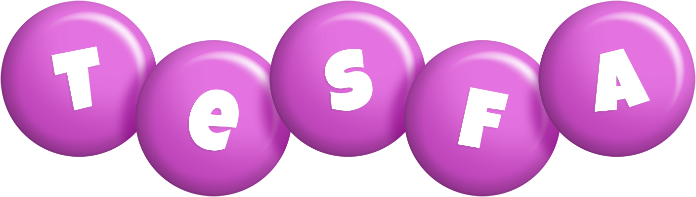 Tesfa candy-purple logo