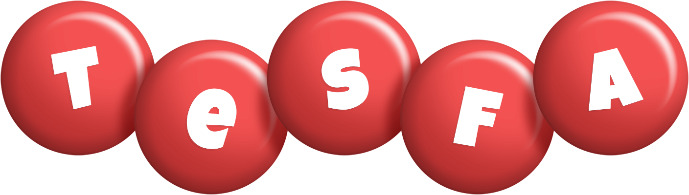 Tesfa candy-red logo