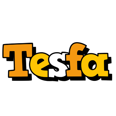 Tesfa cartoon logo