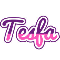 Tesfa cheerful logo