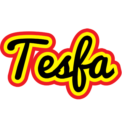 Tesfa flaming logo