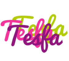 Tesfa flowers logo