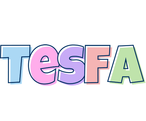Tesfa pastel logo