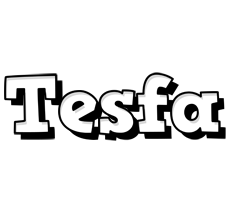 Tesfa snowing logo