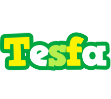 Tesfa soccer logo