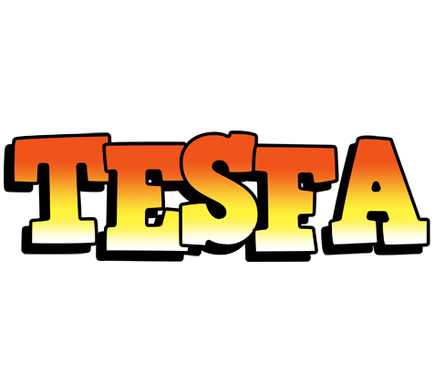 Tesfa sunset logo