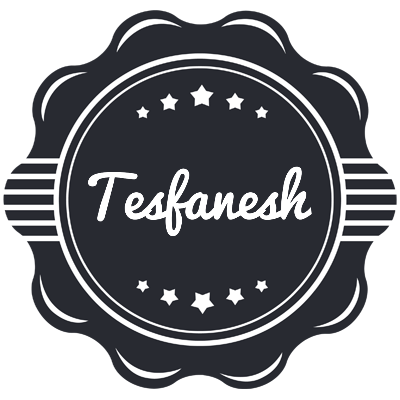 Tesfanesh badge logo