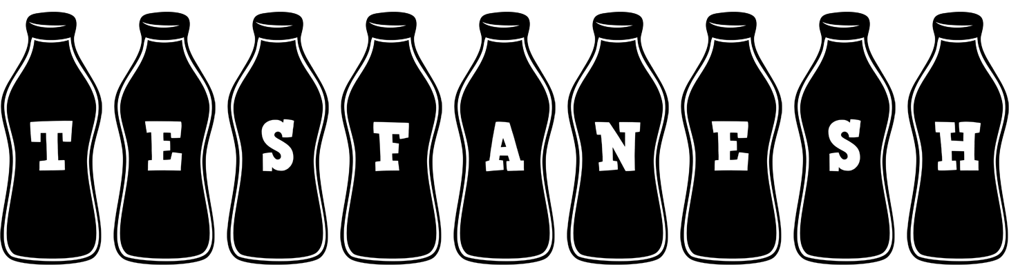 Tesfanesh bottle logo
