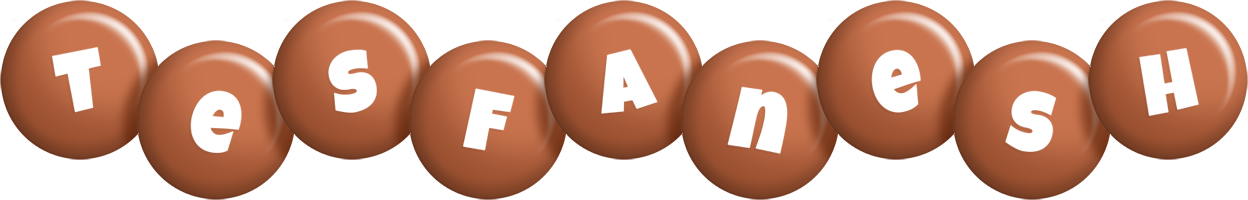 Tesfanesh candy-brown logo