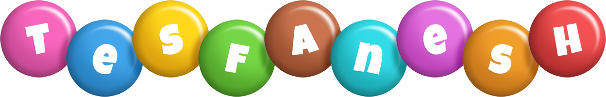 Tesfanesh candy logo