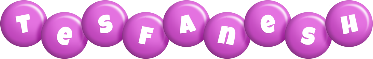 Tesfanesh candy-purple logo