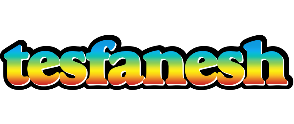 Tesfanesh color logo