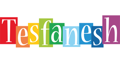 Tesfanesh colors logo
