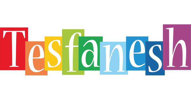 Tesfanesh colors logo