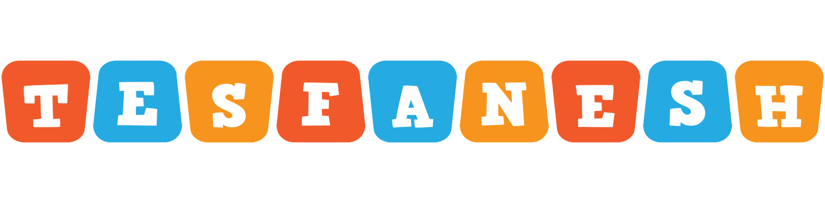 Tesfanesh comics logo