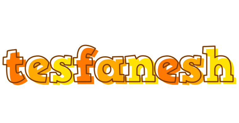 Tesfanesh desert logo