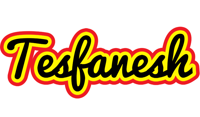 Tesfanesh flaming logo