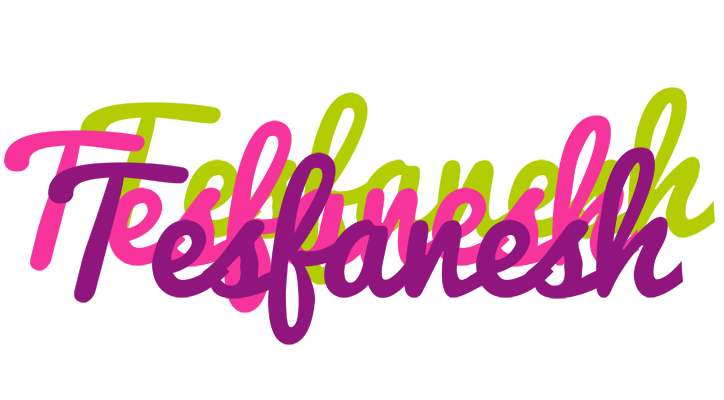 Tesfanesh flowers logo