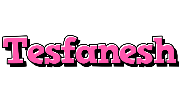 Tesfanesh girlish logo