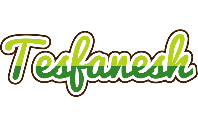 Tesfanesh golfing logo
