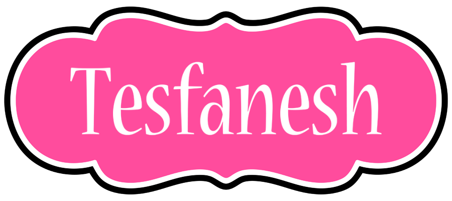Tesfanesh invitation logo