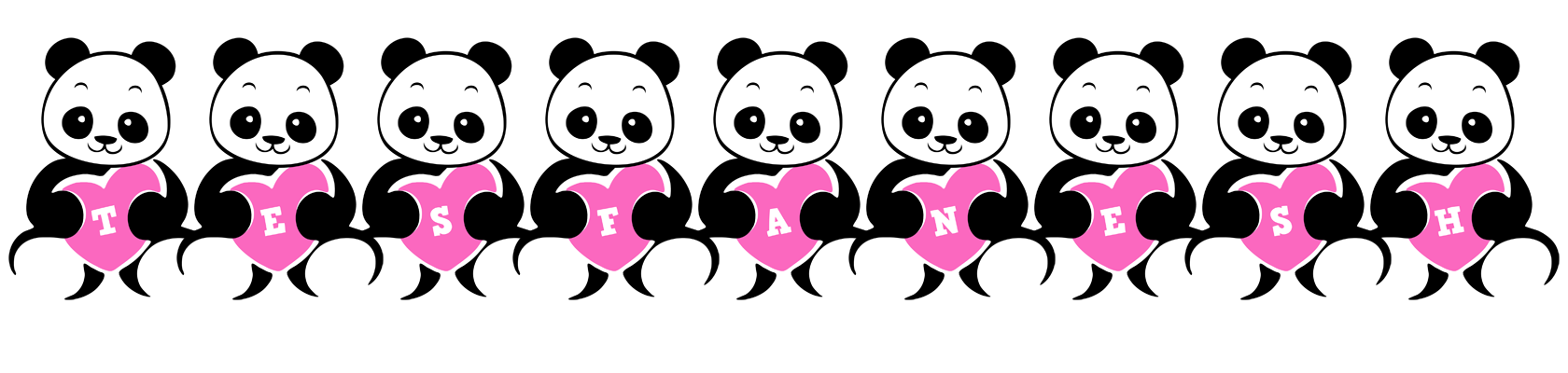 Tesfanesh love-panda logo